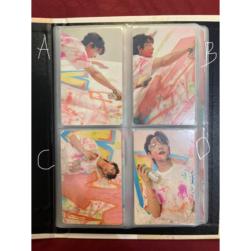 Photocard Seventeen Joshua Face the Sun FTS Carat Ver carver