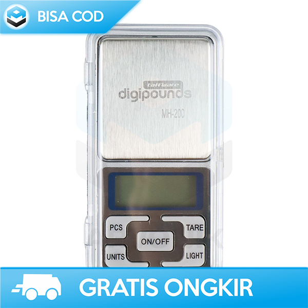 TIMBANGAN EMAS DIGITAL MINI POCKET SCALE TAFFWARE TIMBANGAN 200 GRAM