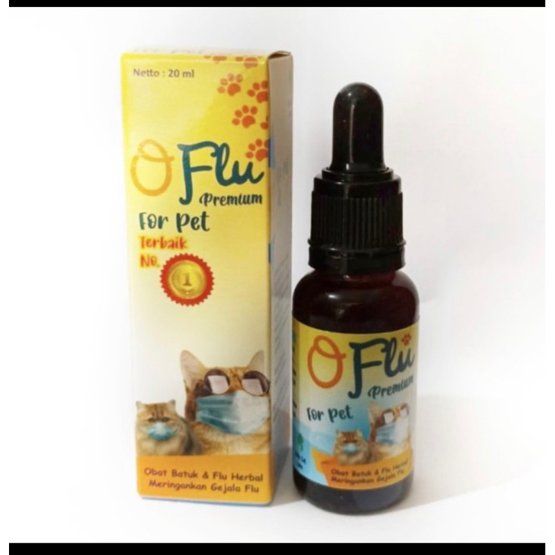 obat flu kucing o-flu