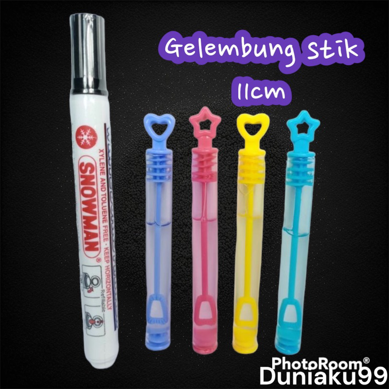 mainan gelembung buble stik mini / balon tiup / mainan anak murah grosir bandung