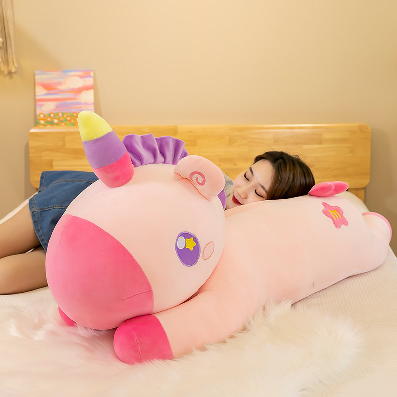 Boneka Unicorn Starry Sky Bahan Plush