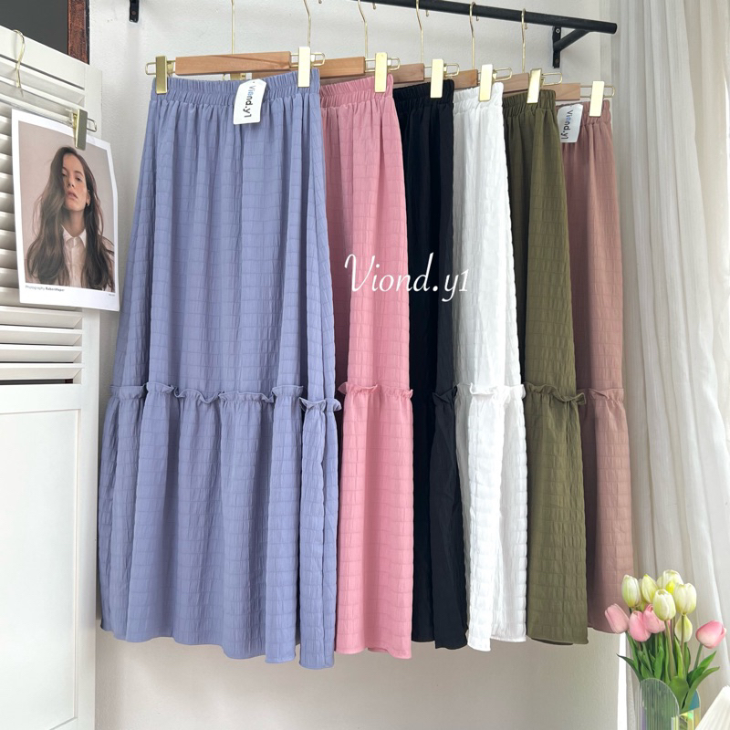 Longskirt Rok wanita Rok korea maxi 117