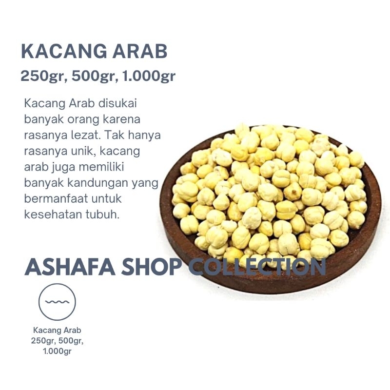 

KACANG ARAB AL MADINA ORIGINAL 1KG