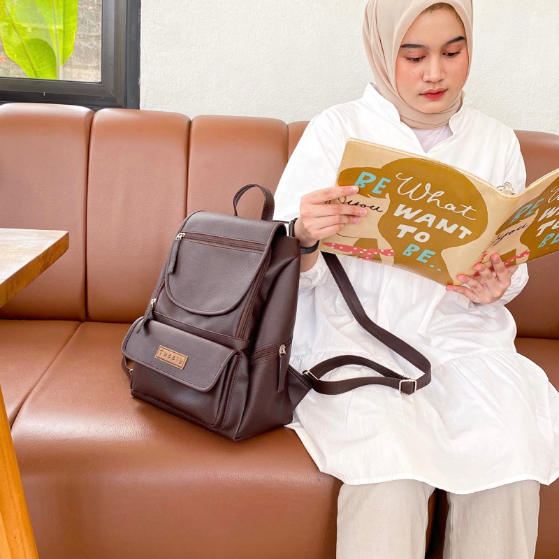 Micko Ransel - Tweelyforbag - Tas Ransel Wanita - Tas Wanita