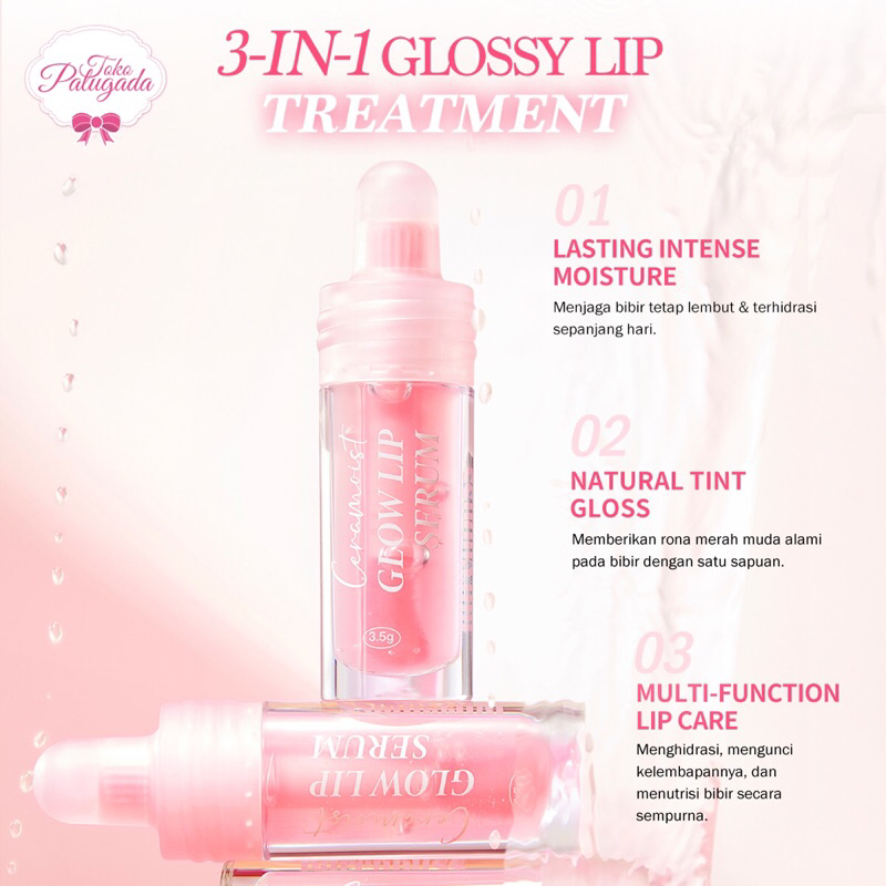 BNB Barenbliss Ceramoist Glow Lip Serum - Lip Serum Barenbliss - Barenbliss Lip Serum - BNB Lip Serum