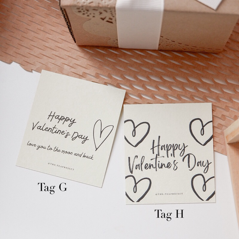 Tea Project Valentine’s Hampers Packaging | Kemasan Valentine Gift Set 2023