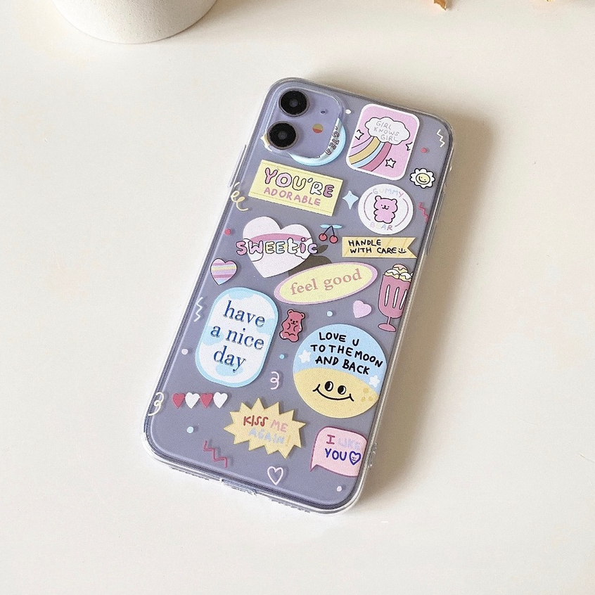 Love Moon printing anticrack case oppo 6 pro a16k a16e a15 a31 a1k a54 a5s a7 a12 a5 a9 2020 f1 plus f3 plus f5 f7 f9 f11 pro realme c1 c2 reno 2 2f 3 4 pro 4f 5 5f 6 5G