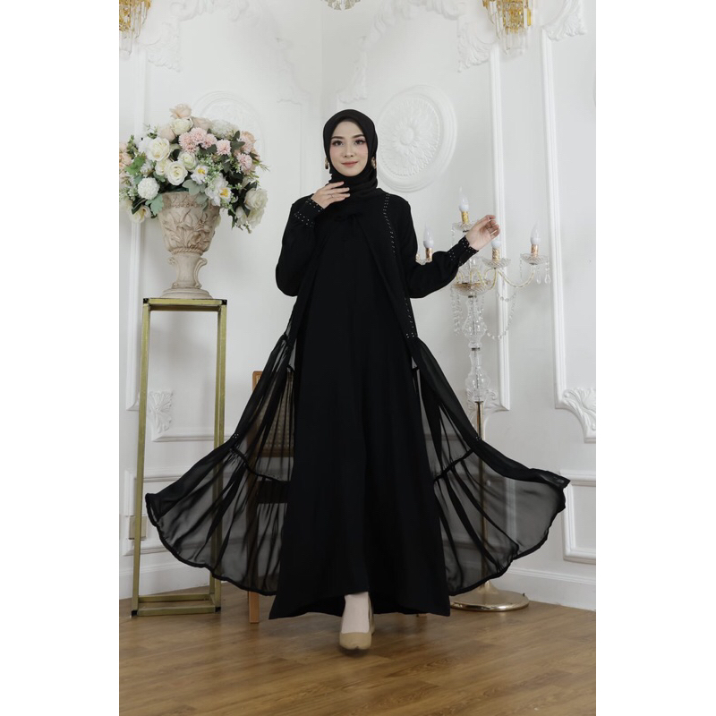 GAMIS SYAR’I ABAYA DUBAI MAHANI CANTIK MURAH COD