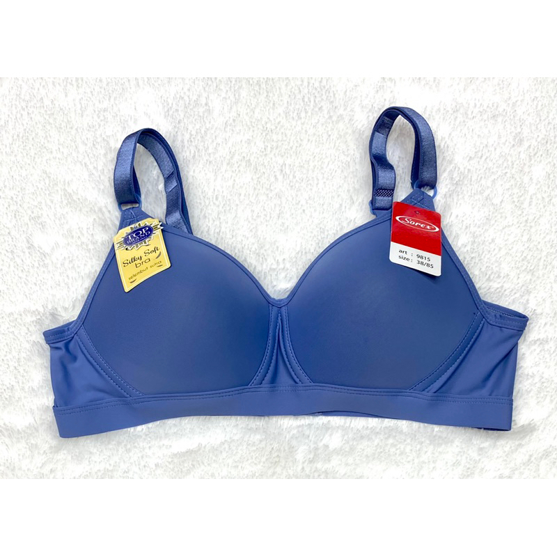 Bh | Bra silky soft bra Sorex 9815 Tanpa kawat dan busa tipis