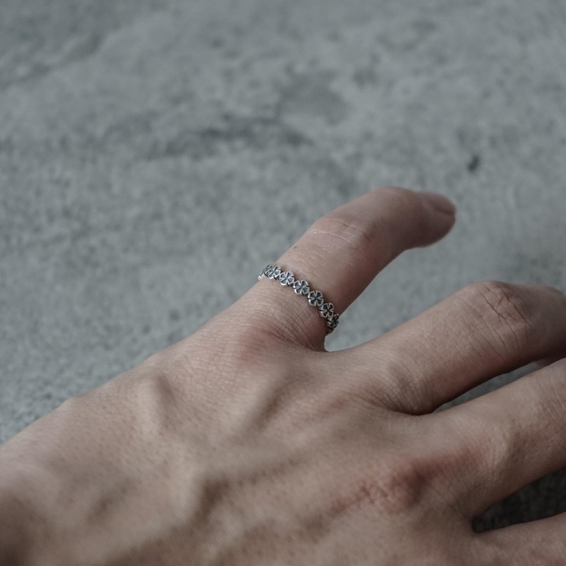 FAITH FADE - Mini Cross Ring