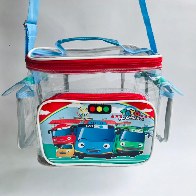 SHOWME TAS MAKAN ANAK SEKOLAH / TAS MIKA / BINGKISAN / ULANGA TAHUN / GOODIEBAGS / TAS RENANG / TAS BOTOL AIR / TAS BABY / SLINGBAGS / KARAKTER  BUS KOREA ROGI PRINCESS RAY GANI ROGI - TAYOO THE LITTLE BUS