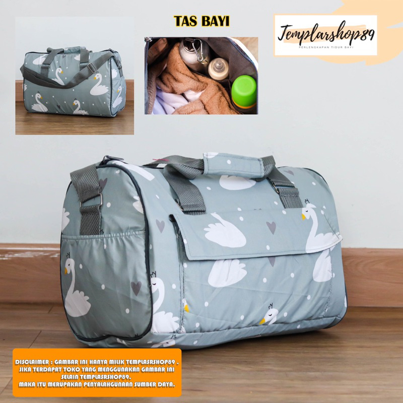 Tas  Bayi Multifungsi / Tas Perlengkapan Bayi / Diaper Bag Ukuran Medium [ Merk Hai Baby ]