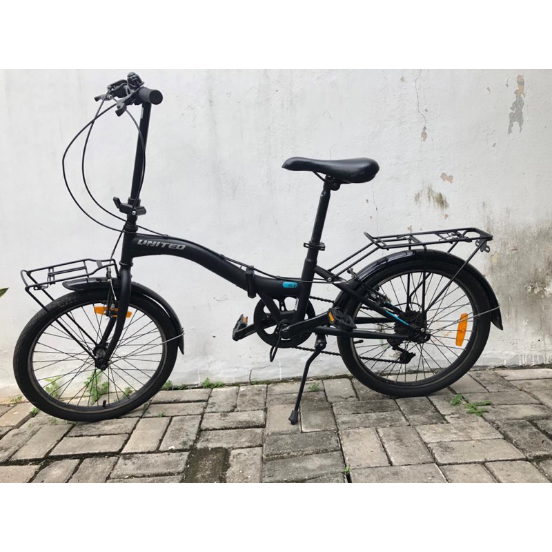 United stylo 20 inch, sepeda lipat, folding bike, bekas, second