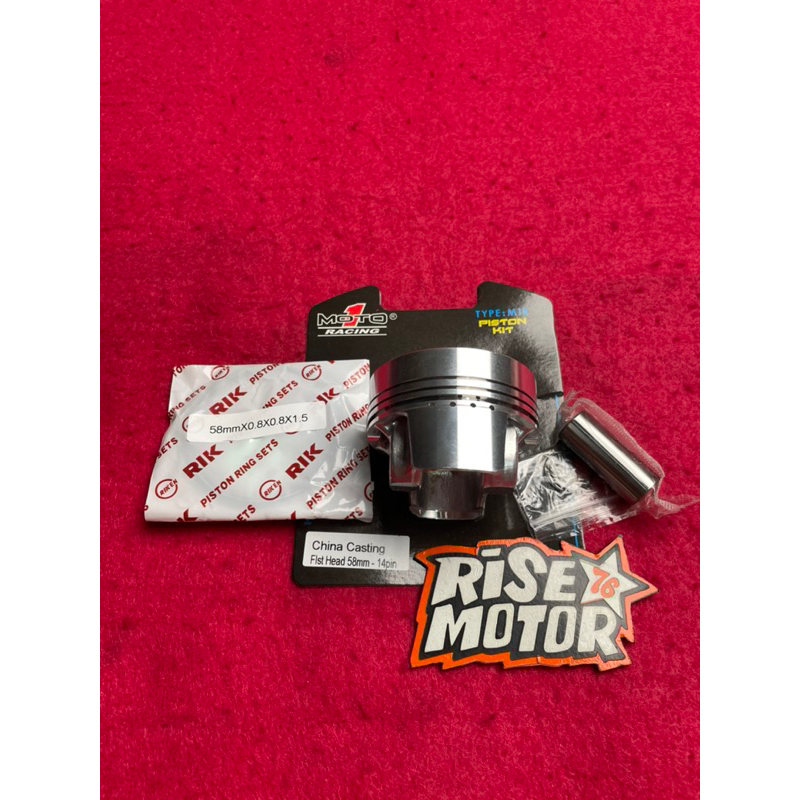 PISTON MOTO 1 58 PEN 14 M1R MENTAH