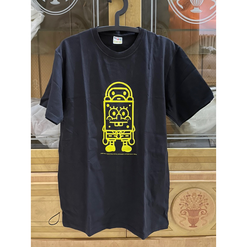 Brand New Aape X Baby Milo Black T Shirt