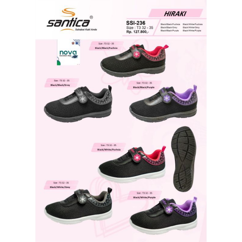 Sepatu Sekolah SANTICA HIRAKI