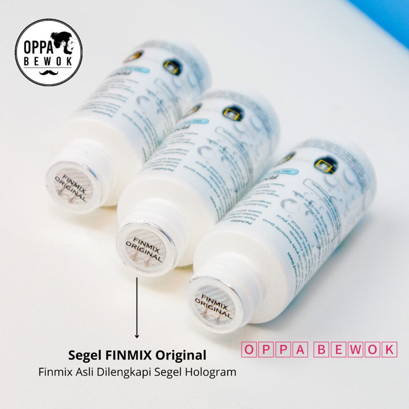 FINMIX LIQUID HAIR GROWHT penumbuh rambut brewok jambang alis kumis rambut rontok rusak