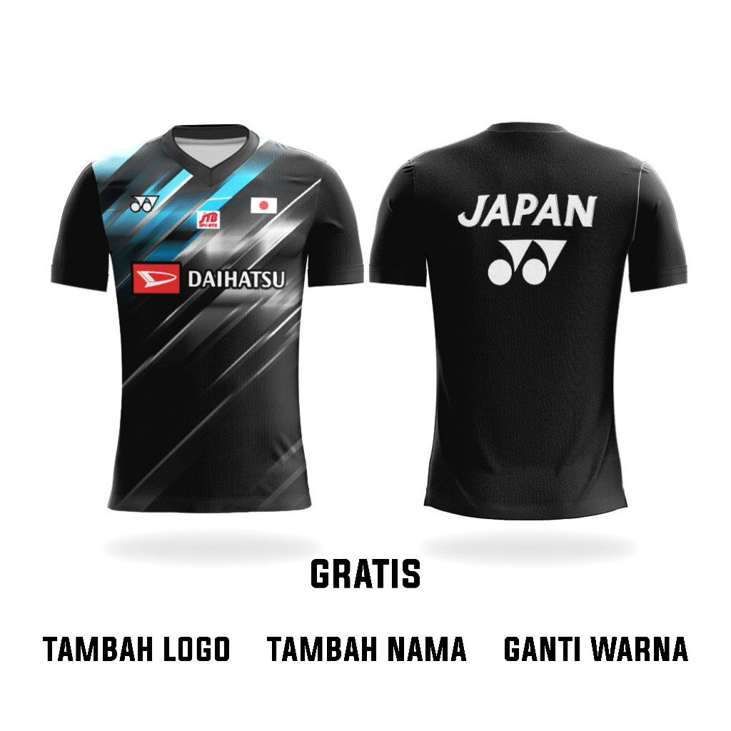 kaos jersey badminton sudirman cup 2021 bulu tangkis pakaian olahraga thomas cup custom full print y