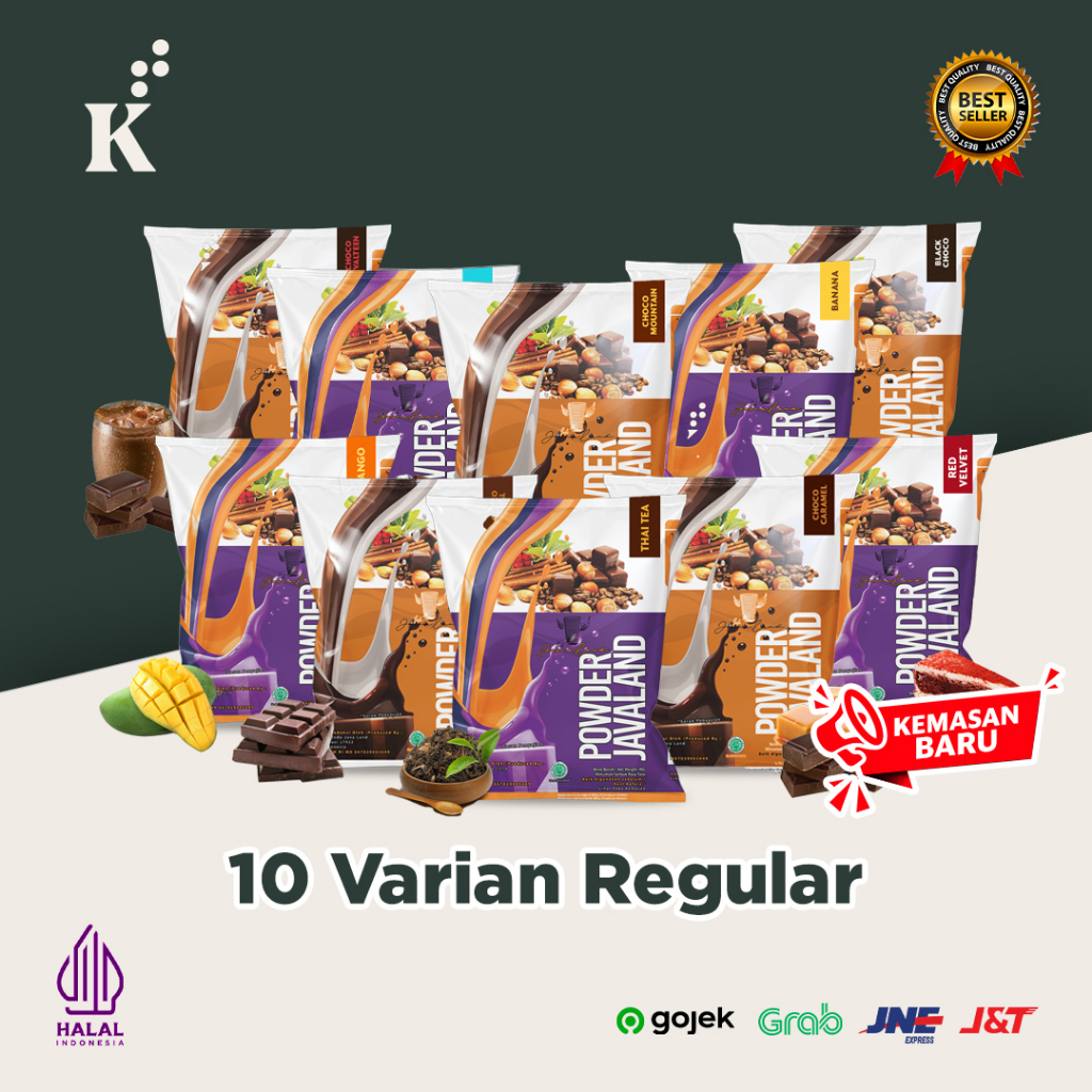 10 Varian Bubuk Reguler (Khusus GOJEK)