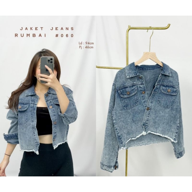 MDLV ~ Jaket Jeans #060 Rumbai Denim wanita