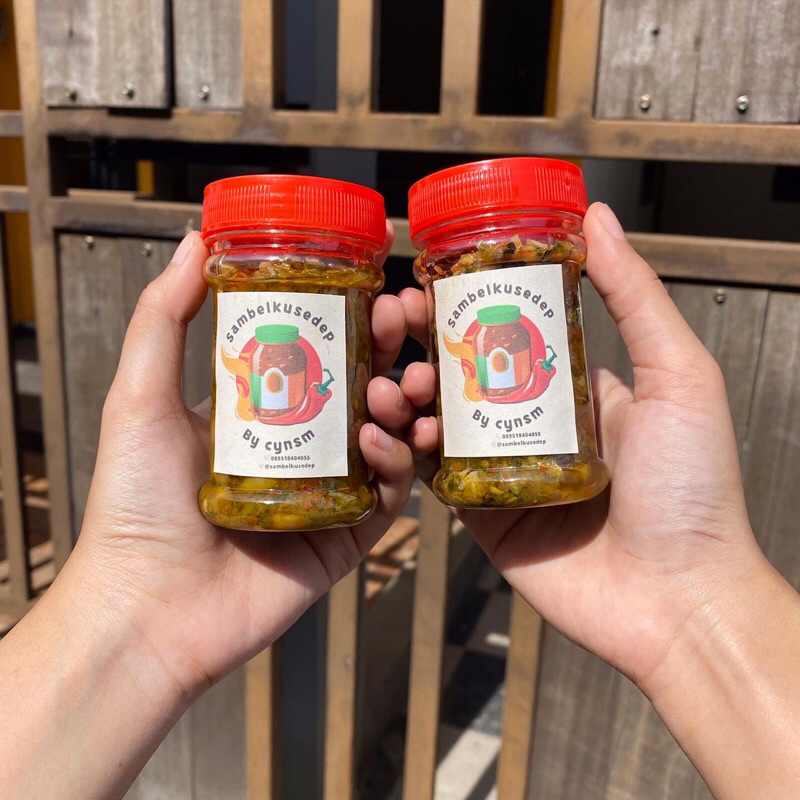 

Sambelkusedep Sambel Cumi Sambel Tongkol 220ml Enak pol