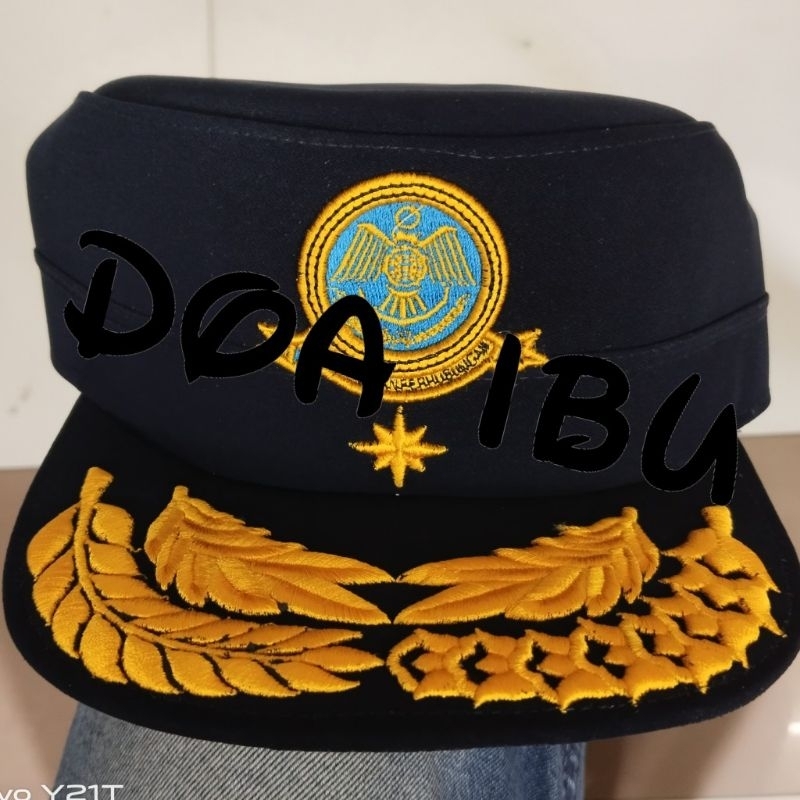 

best seller topi komando perhubungan bintang 1 padi kapas