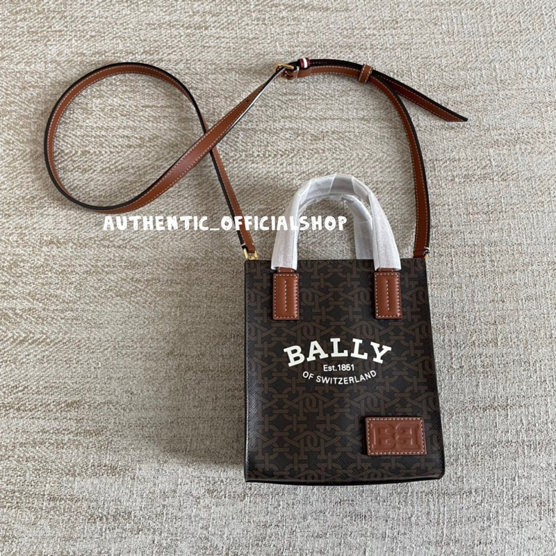 Bally Tote Women Crystalia Mini bag In Brown Original