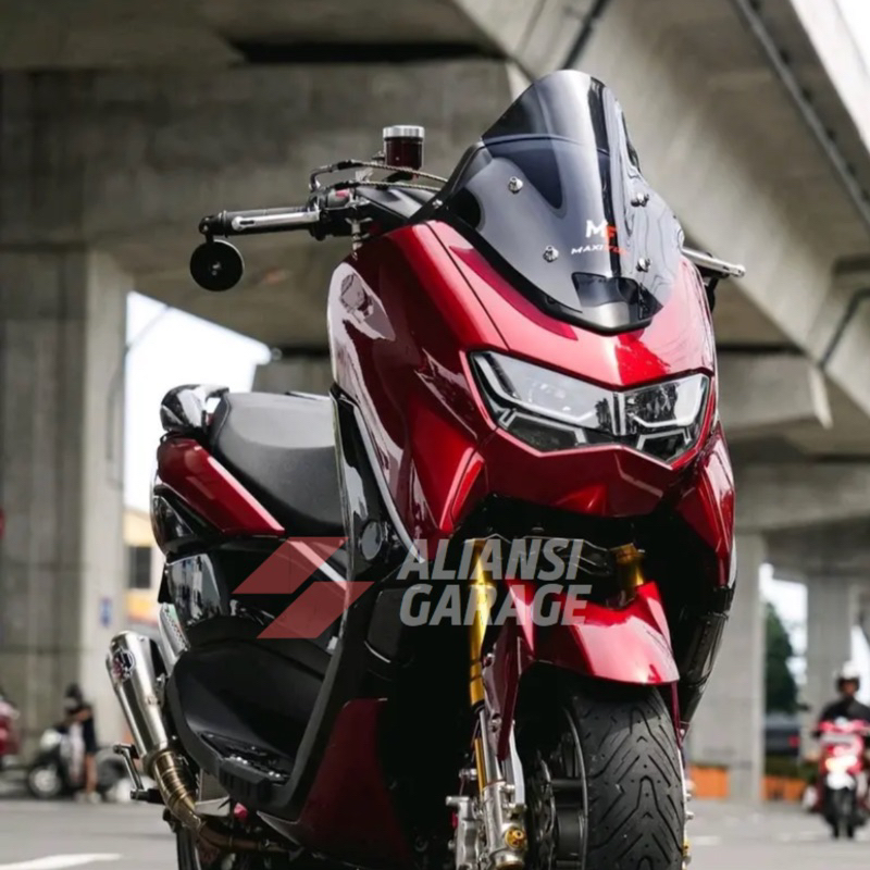 WINDSHIELD NMAX NEW DAN OLD MODEL TDR MINI V2 SIRIP VISOR NMAX OLD NEW TDR V2 MINI SIRIP TEBAL