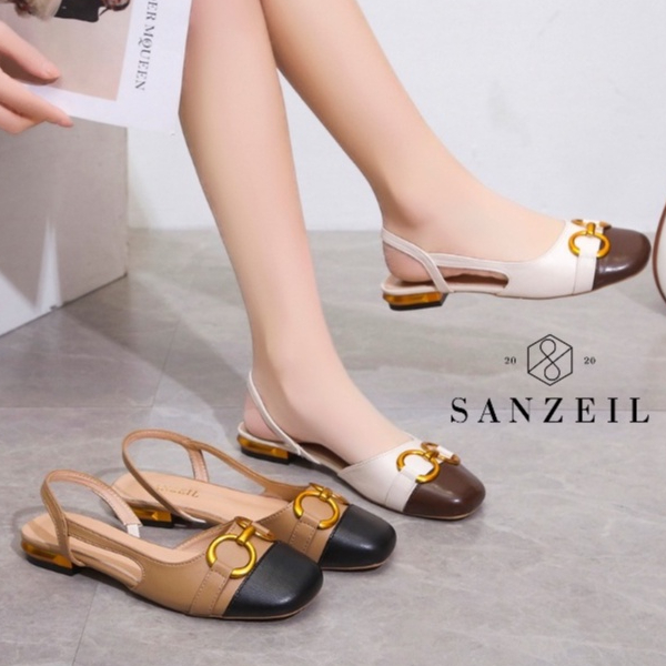 Sendal Flat Wanita GO125 Sendal Flat Import