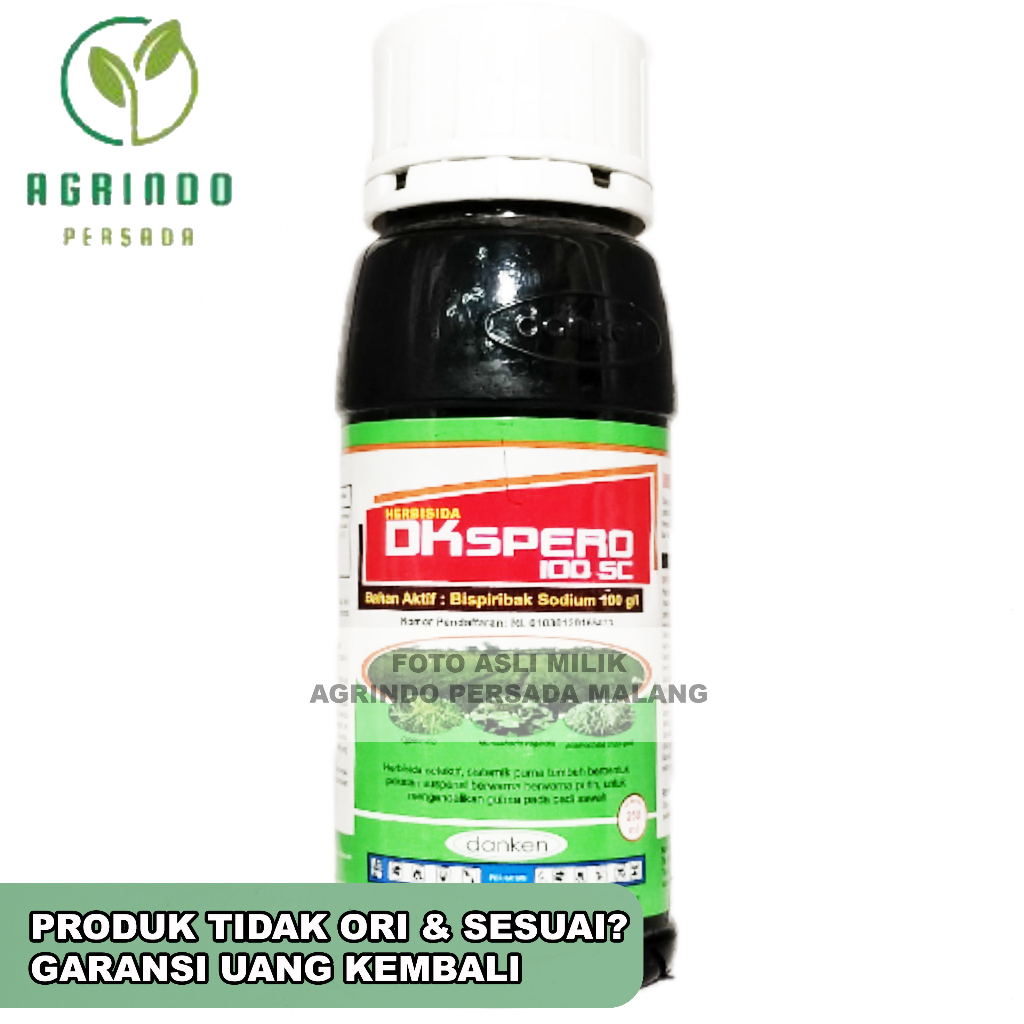 Herbisida Selektf DK Spero 100SC 250ml | DKSpero 250ml | DK Spero 250ml Herbisida sejenis Nominee Bispiribak Sodium