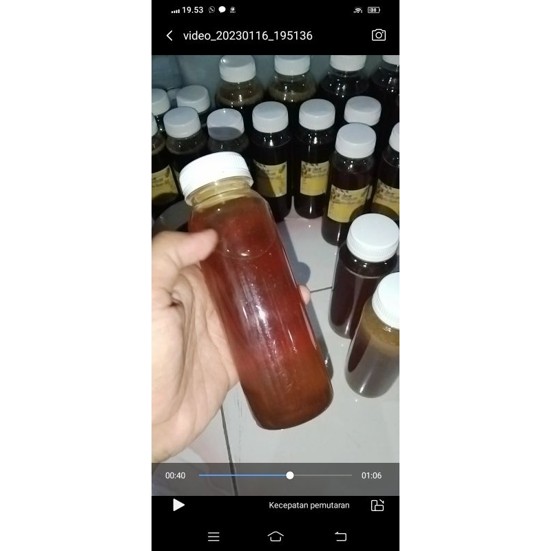 

Madu Sialang (kuning manis) netto 300gr