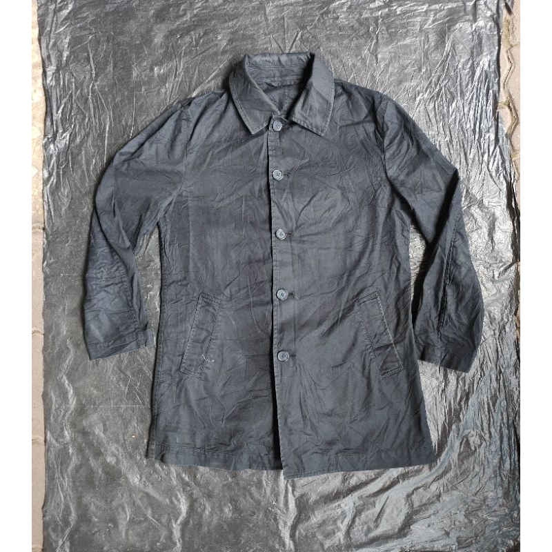 Jaket Panjang Wanita Jaket Kanvas tebal wanita coat woman canvas jacket second