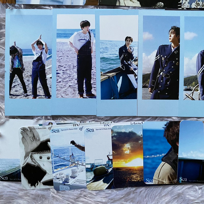 FANKIT BTS JIN ME MYSELF AND SEA (Special 8 Folio)