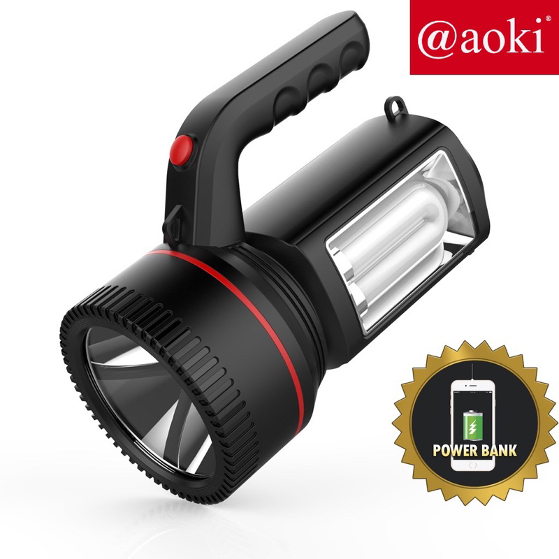 AOKI Senter Multifungsi 25W+10W POWER BANK AK 6695