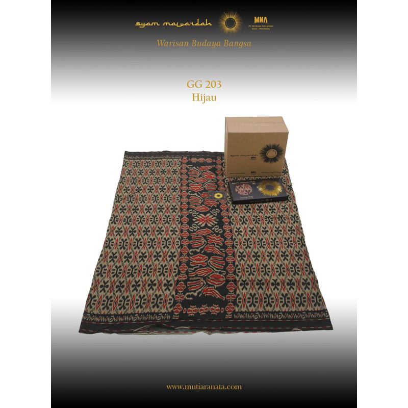 Syam Mawardah Sarung Goyor Premium 100% Rayon Viscose
