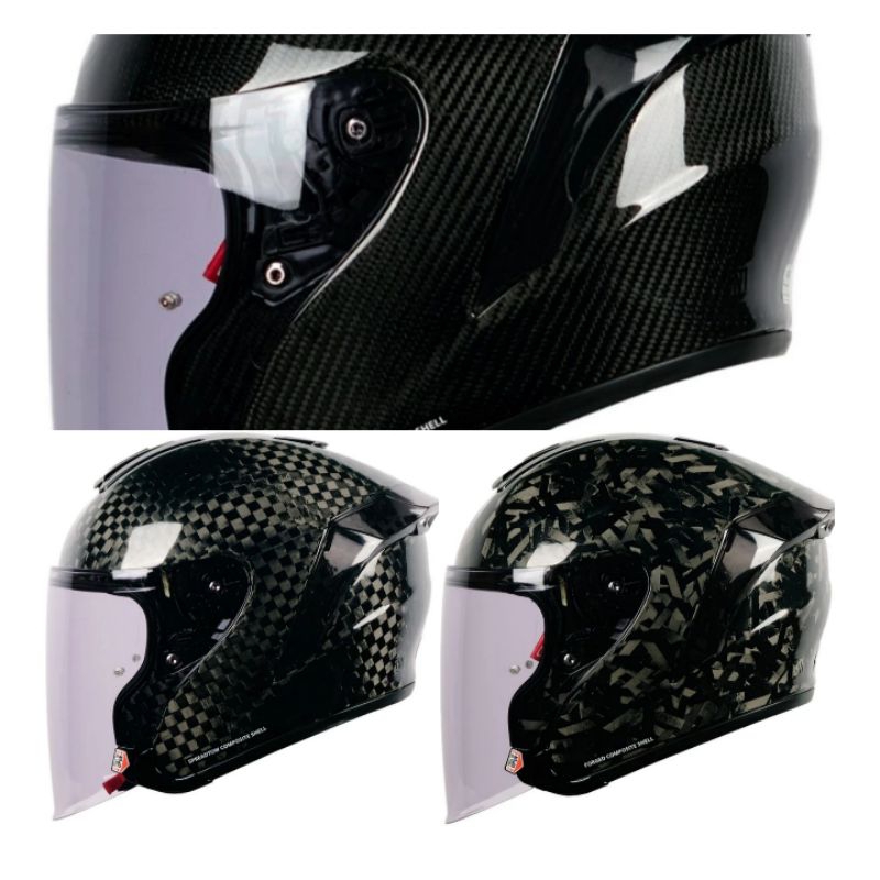 HELM NJS KAIROZ CARBON FORGED KAIROZ CARBON SPREADTROW KAIROZ CARBON TWILL