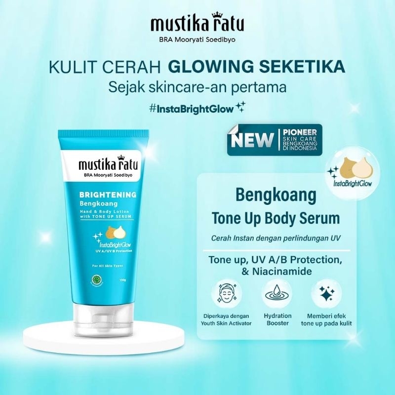 Mustika Ratu Hand Body Lotion Whitening Bengkoang 150ml