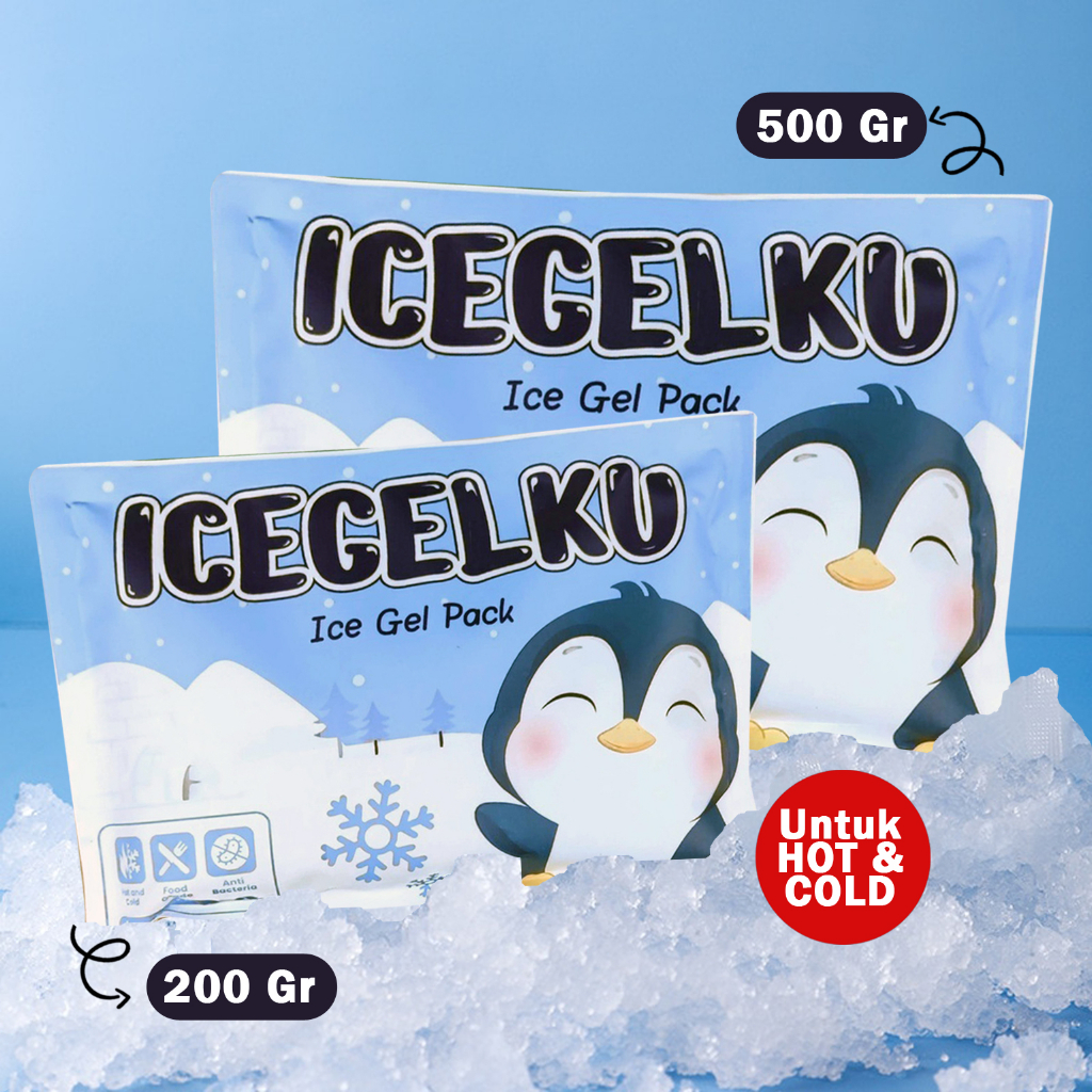 Ice Gel pack pendingin botol susu dan asi gel pendingin minuman dan makanan ice gel pendingin udara ice cool asip