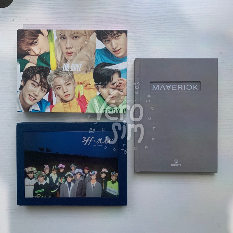 The Boyz Album Only Rare The Start Ready Version Off Air Only Maverick Story Book sunwoo eric juyeon