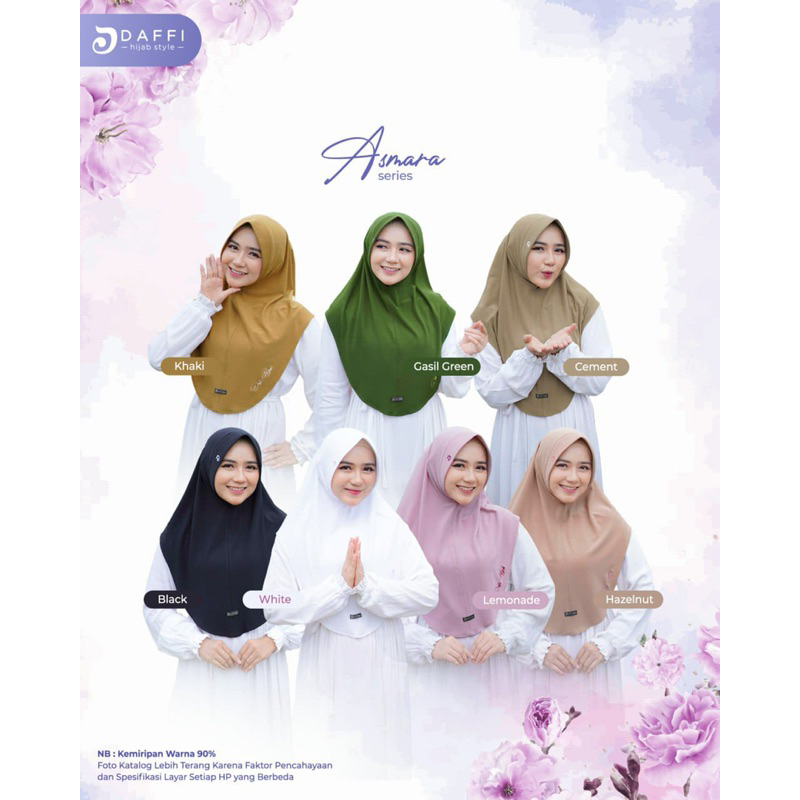 ASMARA By DAFFI // HIJAB INSTAN DAILY BY DAFFI
