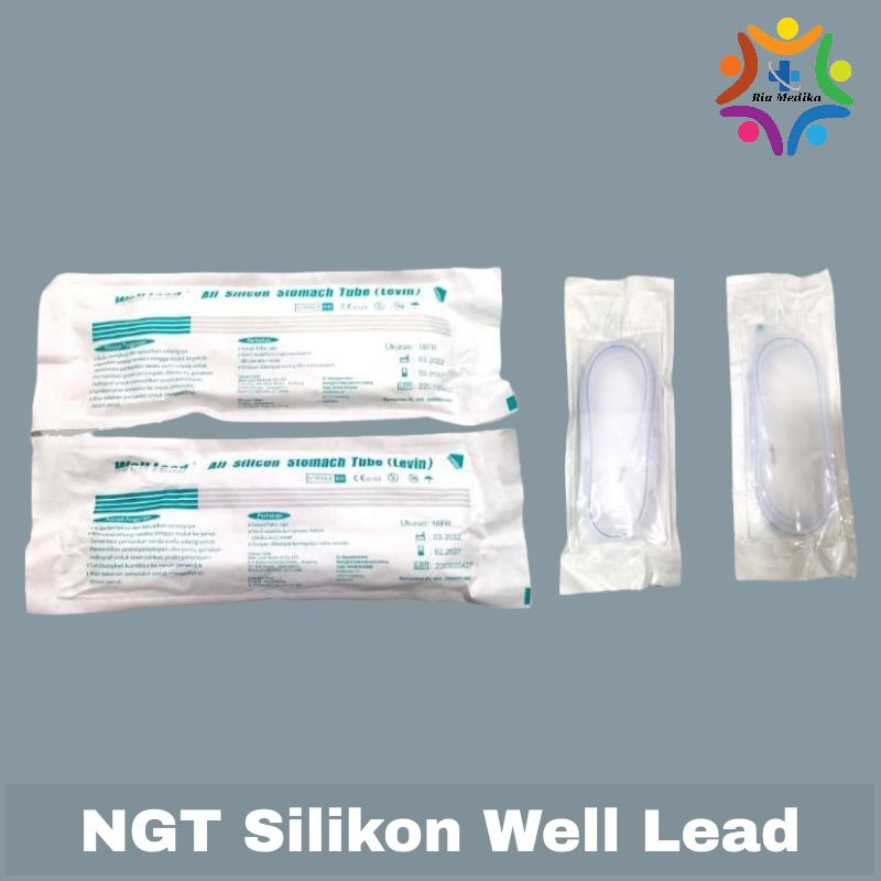 1Pcs NGT Silikon Well Lead  Stomach Tube Levin Well Lead
