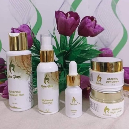 Paket Ratu Glow Skincare Original Bpom Paket Brightening / Ratu Glow Paket Brightening Mencerahkan W