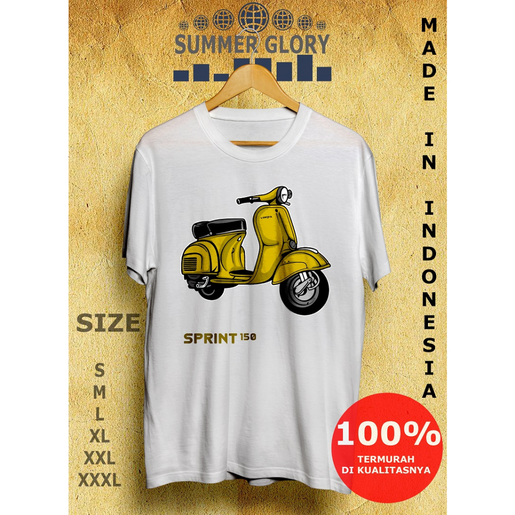 KAOS VESPA SPRINT / KAOS VESPA / VESPA / KAOS VESPA CLASSIC