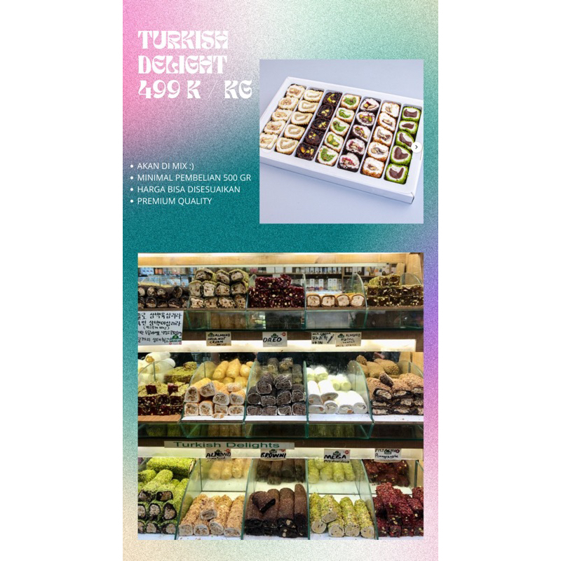 

TURKISH DELIGHT MIX