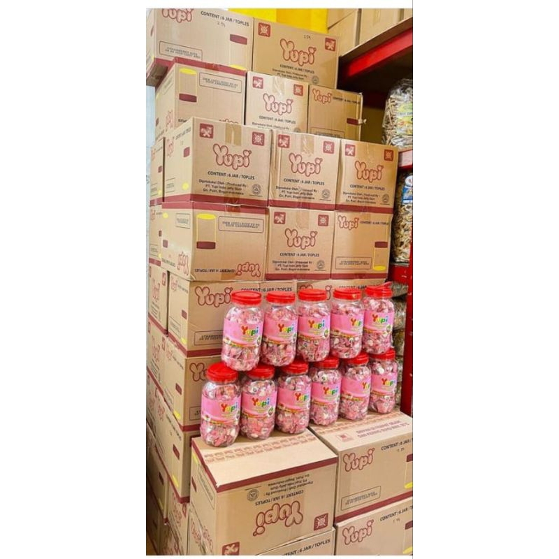 

Yupi Toples - yupi toples Strawberry kiss 300gram