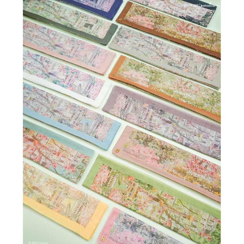 buttonscarves emily in paris series