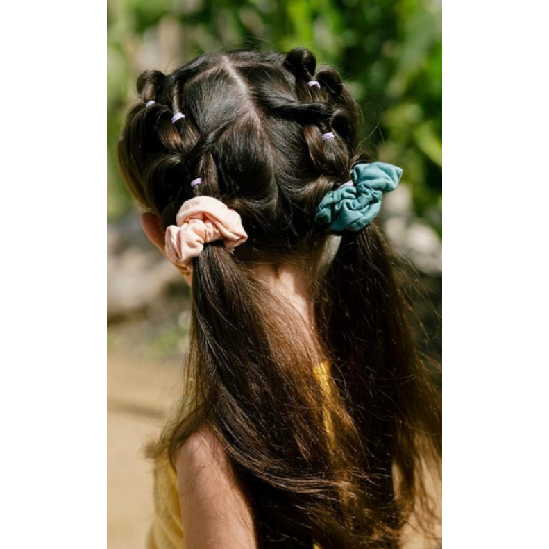 Bohopanna 3Pcs Scrunchie Set Ikat Rambut Anak CBKS