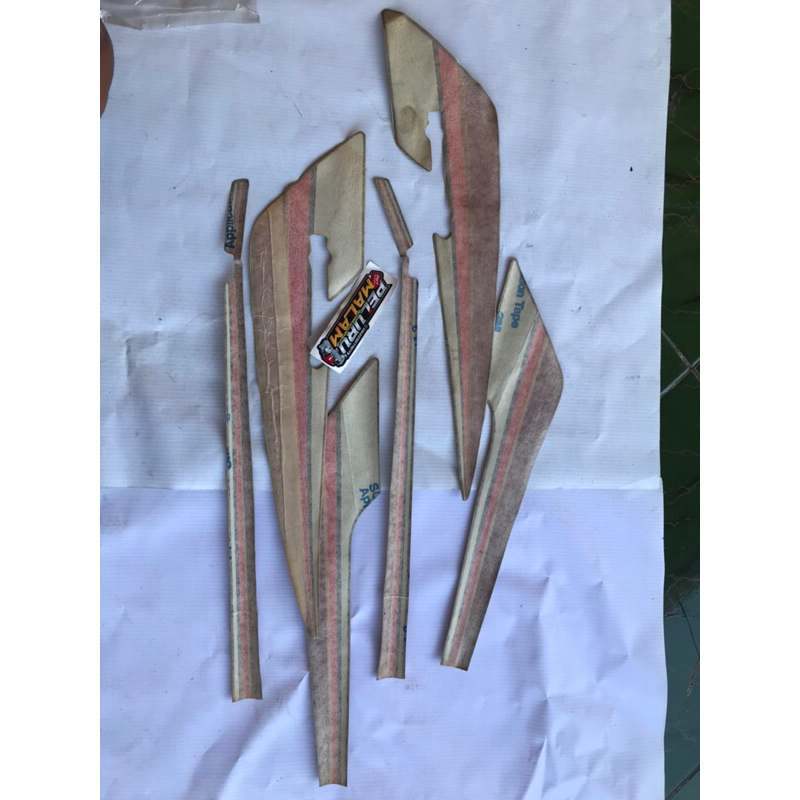 striping honda GL PRO original tahun 1990