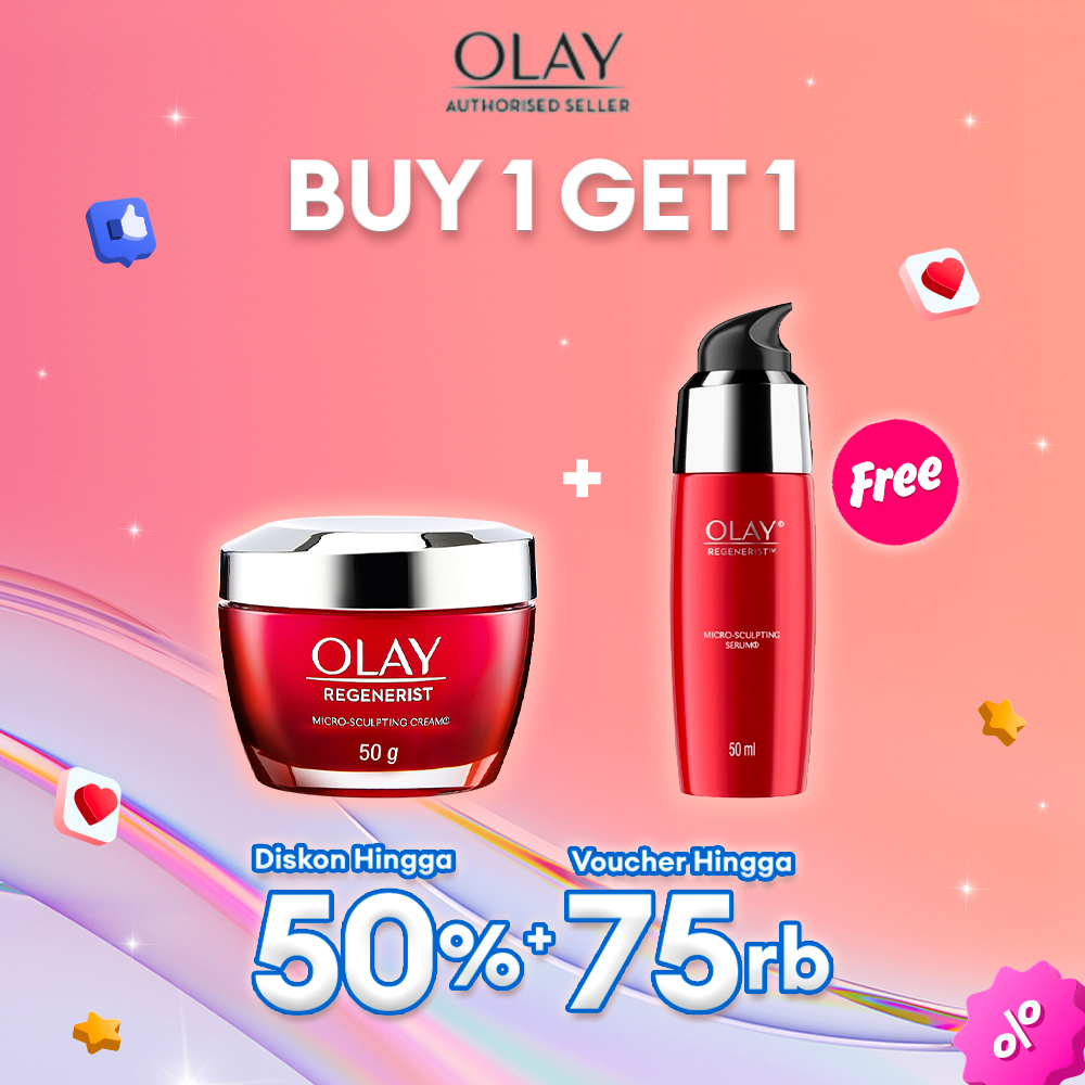 Olay Regenerist Micro Sculpting Cream and Serum Niacinamide Skincare Antiaging