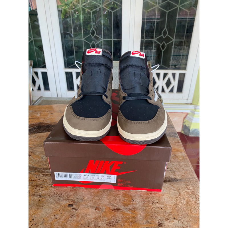 TRAVIS SCOTT X AIR JORDAN 1 LOW 'MOCHA'